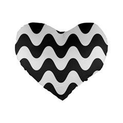 Copacabana  Standard 16  Premium Heart Shape Cushions by Sobalvarro