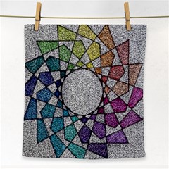 Wirldrawing Face Towel by Sparkle