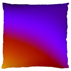Violet Orange Standard Flano Cushion Case (one Side) by Sparkle