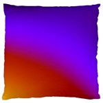 Violet Orange Standard Flano Cushion Case (One Side) Front