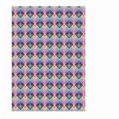 Pink And Blue Large Garden Flag (two Sides) by Sparkle