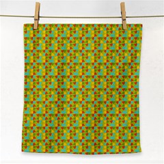 Lemon And Yellow Face Towel by Sparkle