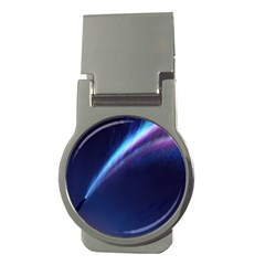 Light Fleeting Man s Sky Magic Money Clips (round)  by Mariart