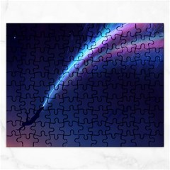 Light Fleeting Man s Sky Magic Rectangular Jigsaw Puzzl by Mariart