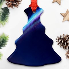 Light Fleeting Man s Sky Magic Christmas Tree Ornament (two Sides) by Mariart