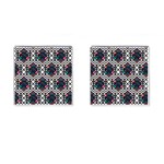 Boho Geometric Cufflinks (Square) Front(Pair)