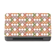 Squares And Diamonds Memory Card Reader With Cf by tmsartbazaar
