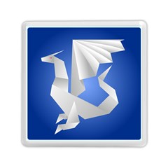 Origami Dragon Memory Card Reader (square) by HermanTelo