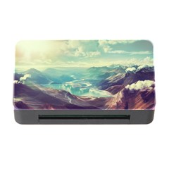 Landscape Mountains Lake River Memory Card Reader With Cf by HermanTelo