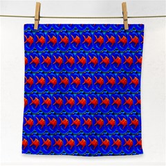 Bluefishes Face Towel by Sparkle