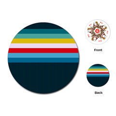 Sea Water Playing Cards Single Design (round) by tmsartbazaar