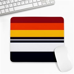Retro Sunset Large Mousepads by tmsartbazaar