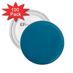 Mosaic Blue Pantone Solid Color 2 25  Buttons (100 Pack)  by FlagGallery