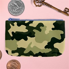 Camo Green Large Coin Purse by MooMoosMumma