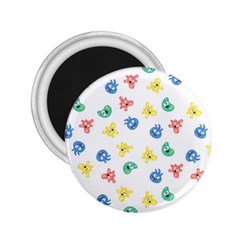 Cute Cartoon Germs Viruses Microbes 2 25  Magnets by SpinnyChairDesigns