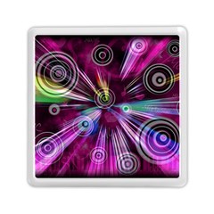 Fractal Circles Abstract Memory Card Reader (square) by HermanTelo