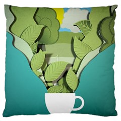 Illustrations Drink Standard Flano Cushion Case (one Side) by HermanTelo
