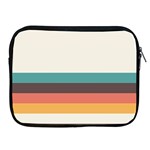 Classic Retro Stripes Apple iPad 2/3/4 Zipper Cases Front