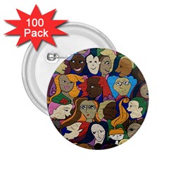 Sisters2020 2 25  Buttons (100 Pack)  by Kritter