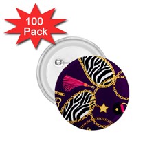 Chain Pattern  1 75  Buttons (100 Pack)  by designsbymallika