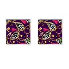 Chain Pattern  Cufflinks (square) by designsbymallika