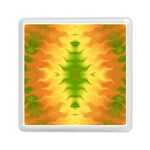 Lemon Lime Tie Dye Memory Card Reader (Square) Front