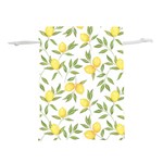 Lemons Lightweight Drawstring Pouch (S) Front