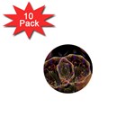 Fractal Geometry 1  Mini Buttons (10 pack)  Front