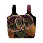 Fractal Geometry Full Print Recycle Bag (M) Back