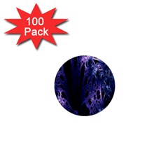 Fractal Web 1  Mini Buttons (100 Pack)  by Sparkle