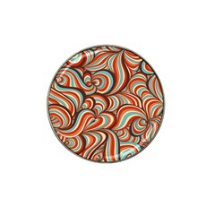 Psychedelic Swirls Hat Clip Ball Marker (4 Pack) by Filthyphil