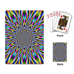 Psychedelic Wormhole Playing Cards Single Design (rectangle) by Filthyphil