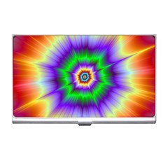 Psychedelic Trance Business Card Holder by Filthyphil