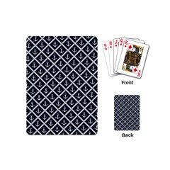 Anchors  Playing Cards Single Design (mini) by Sobalvarro