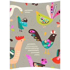 Scandinavian Birds Feather Weather Back Support Cushion by andStretch