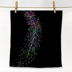 Galaxy Space Face Towel by Sabelacarlos