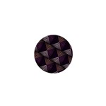 Zigzag Motif Design 1  Mini Buttons Front