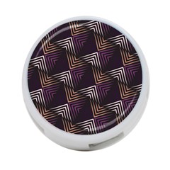 Zigzag Motif Design 4-port Usb Hub (one Side) by tmsartbazaar