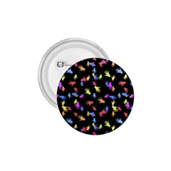 Multicolored Hands Silhouette Motif Design 1 75  Buttons by dflcprintsclothing