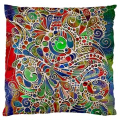 Pop Art - Spirals World 1 Standard Flano Cushion Case (one Side) by EDDArt