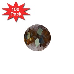 Digital Geometry 1  Mini Buttons (100 Pack)  by Sparkle