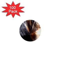 Flash Light 1  Mini Buttons (100 Pack)  by Sparkle