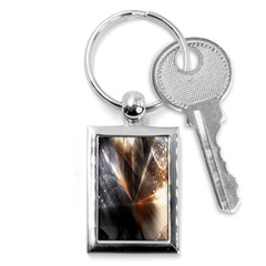 Digital Geometry Key Chain (rectangle) by Sparkle