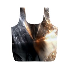 Digital Geometry Full Print Recycle Bag (m) by Sparkle