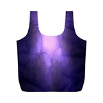 Violet Spark Full Print Recycle Bag (M) Back