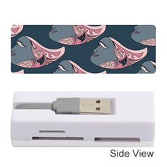 Doodle Queen Fish Pattern Memory Card Reader (stick) by tmsartbazaar