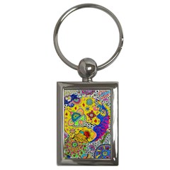 Supersonicplanet2020 Key Chain (rectangle) by chellerayartisans