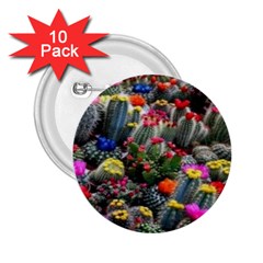 Cactus 2 25  Buttons (10 Pack)  by Sparkle