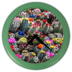 Cactus Color Wall Clock by Sparkle