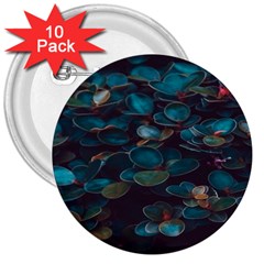 Realeafs Pattern 3  Buttons (10 Pack)  by Sparkle